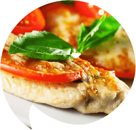 Chicken breast with tomatoes and mozzarella-shaped-opt